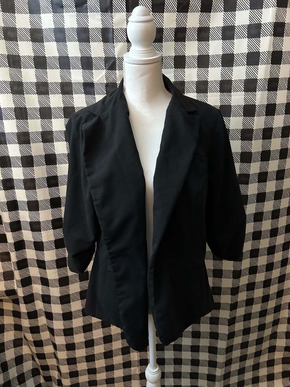 Torrid Women's Black Open Front Blazer